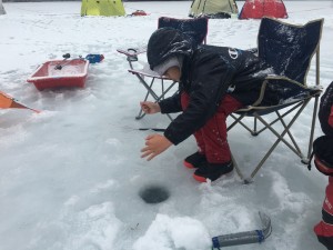 釣り開始